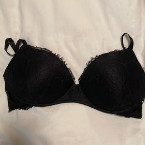 Black wireless, lightly padded, Victoria, dream, angels bra